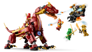 LEGO� NINJAGO� 71793 Heatwave a jeho transforma�n� l�vov� dr