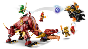 LEGO� NINJAGO� 71793 Heatwave a jeho transforma�n� l�vov� dr