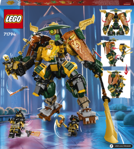 LEGO� NINJAGO� 71794 Lloyd, Arin a jejich t�m nind�a robot�