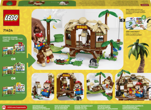 LEGO� Super Mario� 71424 Donkey Kong�v d�m na strom� � roz�i�uj�c� set
