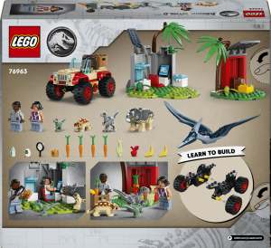 LEGO� Jurassic World 76963 Z�chran��sk� st�edisko pro dinosau�� ml��ata