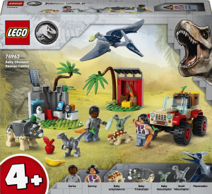 LEGO� Jurassic World 76963 Z�chran��sk� st�edisko pro dinosau�� ml��ata