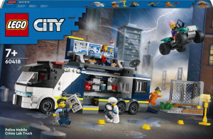 LEGO� City 60418 Mobiln� kriminalistick� laborato� policist�