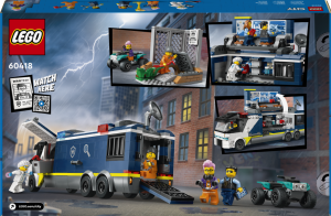 LEGO� City 60418 Mobiln� kriminalistick� laborato� policist�