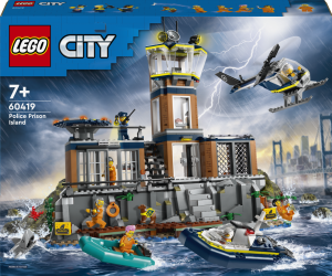 LEGO� City 60419 Policie a v�zen� na ostrov�