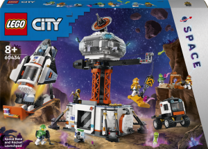 LEGO� City 60434 Vesm�rn� z�kladna a startovac� rampa pro raketu