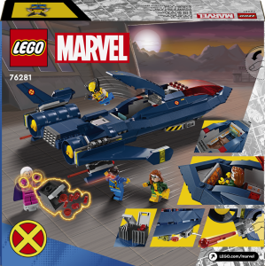 LEGO� Marvel 76281 Trysk�� X-Men X-Jet