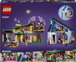 LEGO� Friends 42620 Rodinn� domy Ollyho a Paisley