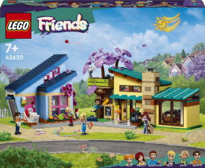LEGO� Friends 42620 Rodinn� domy Ollyho a Paisley