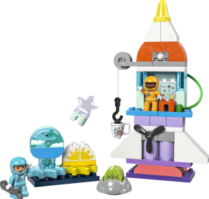 LEGO� DUPLO� 10422 Vesm�rn� dobrodru�stv� s�raketopl�nem 3 v 1