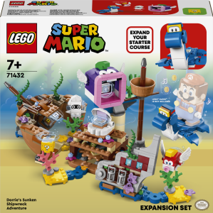 LEGO� Super Mario� 71432 Dorrie a dobrodru�stv� ve vraku lodi � roz�i�uj�c� set