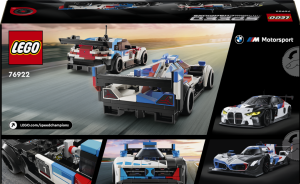 LEGO� Speed Champions 76922 Z�vodn� auta BMW M4 GT3 a BMW M Hybrid V8