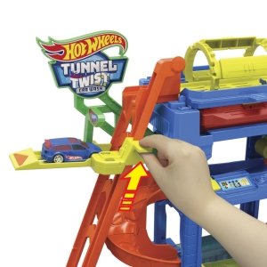 Hot Wheels city color shifters automy�ka s oto�n�m tunelem