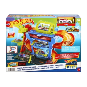 Hot Wheels city color shifters automy�ka s oto�n�m tunelem