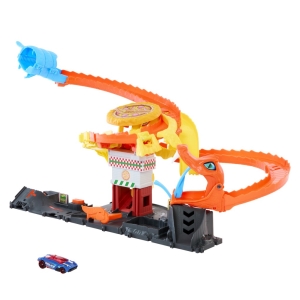 Hot Wheels city hladov� kobra �to�� na pizzerku