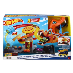 Hot Wheels city hladov� kobra �to�� na pizzerku