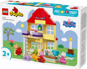 LEGO� DUPLO� 10433 Pras�tko Peppa a narozeninov� d�m
