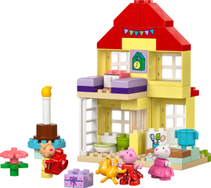 LEGO� DUPLO� 10433 Pras�tko Peppa a narozeninov� d�m