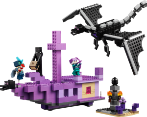 LEGO� Minecraft� 21264 Drak z Enderu a lo� z Endu