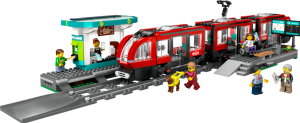LEGO� City 60423 Tramvaj a zast�vka v centru m�sta