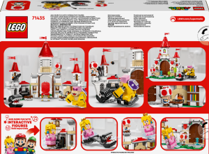 LEGO� Super Mario� 71435 Bitva s Royem na hrad� Peach
