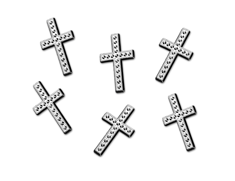 Aplikace K��, st��brn�, 27mm (1 bal. / 25 ks)