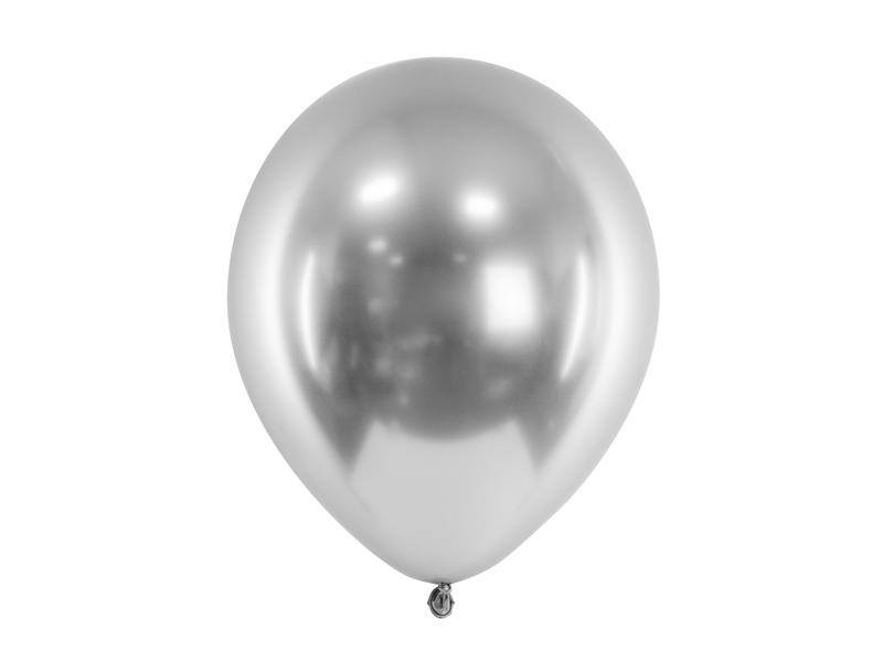 Leskl� Bal�ny 30 cm, st��brn� (1 bal. / 50 ks)