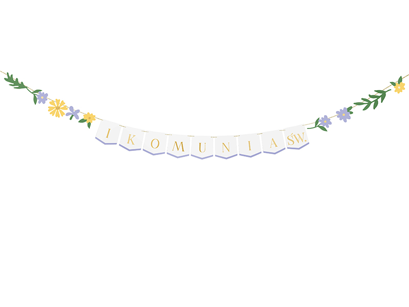 Banner Prvn� Svat� P�ij�m�n�, mix, 300x13 cm