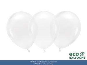 Bal�nky Eco 26cm, transparentn� (1 bal. / 10 ks)