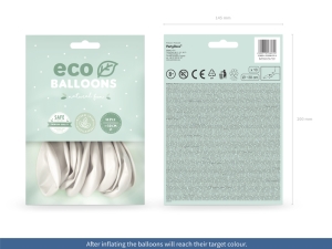 Bal�nky Eco 26cm metalizovan�, perlov� (1 balen� / 10 ks)