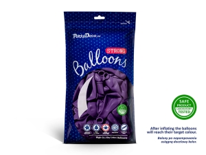 Bal�nky Strong 27 cm, Metallic Purple (1 balen� / 50 ks)