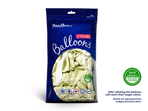 Bal�nky Strong 27cm, Metallic Light Cream (1 balen� / 50 ks)