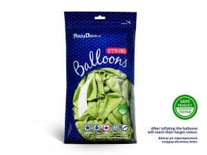 Bal�nky Strong 27cm, Metallic Lime Green (1 bal. / 50 ks.)